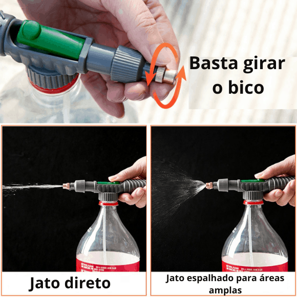 PULVERIZADOR ALTA PRESSÃO PUMP GARDEN - FERRAMENTA PARA IRRIGAÇÃO DE JARDIM.