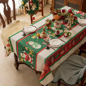 Toalha-de-Mesa-Decoração-de-Natal 