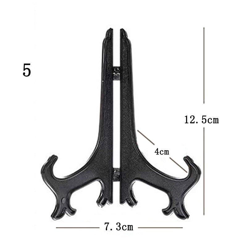 SUPORTE DE PRATOS CAVALETE ARTICULADO KIT 10 PÇ