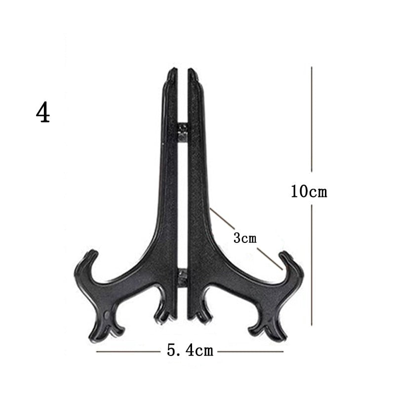 SUPORTE DE PRATOS CAVALETE ARTICULADO KIT 10 PÇ