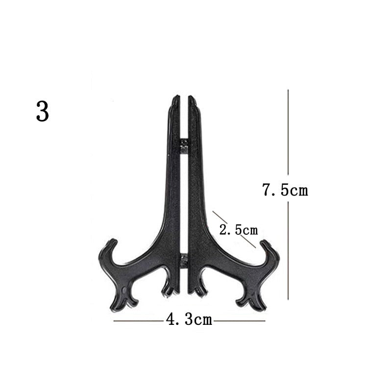 SUPORTE DE PRATOS CAVALETE ARTICULADO KIT 10 PÇ